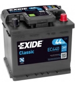 EXIDE - EC440 - АКБ Classic 44Ah 360A 207x175x190  (-+)
