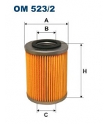 FILTRON - OM5232 - Фильтр масляный OPEL VECTRA B 2.0D 16V Opel Omega Opel Omega B, Vectra B; Vauxhall Vectra MK1