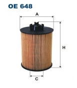 FILTRON - OE648 - Фильтр масляный OE 648