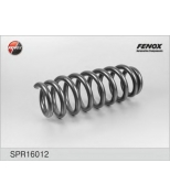 FENOX - SPR16012 - Пружина подвески задней  SPR16012