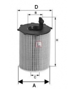 SOFIMA - S5066PE - Фильтр масляный (вставка) CITROEN C5/ JAGUAR S-TYPE
