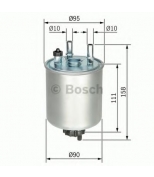 BOSCH - F026402082 - Фильтр топливный1640 039 78R