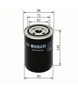 BOSCH - F026407083 - Фильтр масляный двс