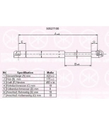 KLOKKERHOLM - 50527100 - Gas spring