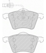 FERODO - FVR1484 - Колодки торм.пер.