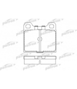 PATRON - PBP002 - Колодки тормозные дисковые передн VW: 1500,1600 61-73, 1500,1600 Variant 61-73, 1500,1600 хечбэк 65-73, 411,412 68-73, KAEFER 66-73