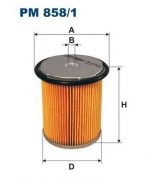 FILTRON - PM8581 - Фильтр топливный PSA Xantia  406  FI  RE