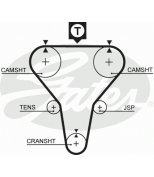 GATES - 5273XS - Ремень зубчатый 5273XS 145 x 22 (8597-15273)