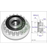 LUK/INA - 535011810 - Обгонная муфта генератора VW T5/TOUAREG 2.5TDI