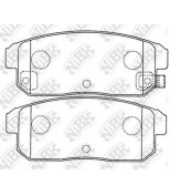 NIBK - PN2467 - КОЛОДКИ ТОРМОЗНЫЕ ДИСКОВЫЕ