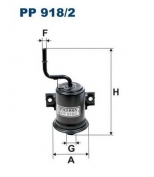 FILTRON PP9182 Фильтр топливный PP918/2