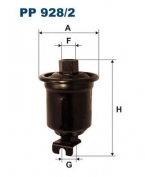 FILTRON - PP9282 - Фильтр топливный TO Avensis 1.8L -08  Camry -96