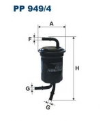 FILTRON - PP9494 - Фильтр топливный PP949/4