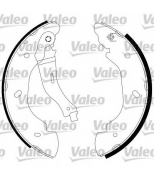 VALEO - 564012 - Комплект тормозных колодок (бар. сис-ма)