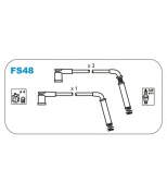 JANMOR - FS48 - Комплект проводов зажигания FORD: FOCUS 1.6 02-04, FIESTA 1.3 01-, KA 1.3/1.6 02-, STREET KA 1.3 03-05