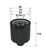 VALEO - 586020 - Масляный фильтр