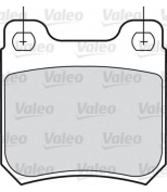 VALEO - 598183 - Комплект тормозных колодок