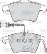 VALEO - 598940 - Колодки торм.пер. VW Touareg 2.5TD (7LA) 01/03-