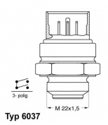 WAHLER - 603781D - Термодатчик 6037.81D