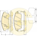 GIRLING - 6134189 - Колодки тормозные HYUNDAI SANTA FE (CM)/(SM) 05-/KIA SORENTO (XM) 09- передние