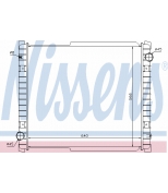 NISSENS - 63332 - Радиатор основной EUROCARGO (1991>)