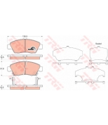 TRW - GDB3375 - Колодки тормозные дисковые GDB3375