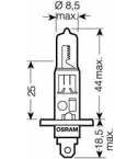 OSRAM 64155TSPHCB Лампа H1 24V- 70W (P14.5s) вибростойкая+увелич.срок службы Truckstar Pro (2шт.) DuoBox