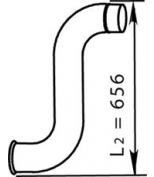 DINEX 66214 Труба глушителя PREMIUM (1996-2004)