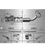 MALO - 80507 - Шланг тормозной