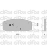 CIFAM - 8223021 - Комплект тормозных колодок  дисковый тормоз