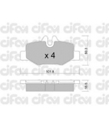 CIFAM - 8225760 - Комплект тормозных колодок, дисковый тормоз