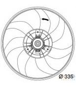 HELLA - 8EW351034441 - Вентилятор радиатора двигателя