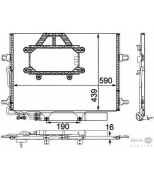 HELLA - 8FC351303451 - Радиатор кондиционера