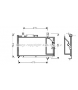 AVA - SZ5067 - Конденсер SWIFT II 1.0-1.6 89-01 (94796)