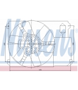 NISSENS - 85020 - Вентилятор радиатора PEUGEOT BOXER/FIAT DUCATO/CITROEN JUMPER 02-