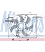 NISSENS - 85035 - Вентилятор радиатора (с корпусом) hyundai getz 1.1-1.6 09.02-12.10