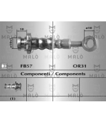 MALO - 8995 - Шланг тормозной передн. nissan micra 92-03 (+abc)