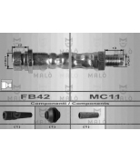 MALO - 8998 - Тормозной шланг