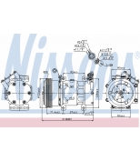 NISSENS - 89159 - Компрессор кондиционера