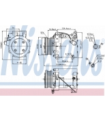 NISSENS - 89227 - Компрессор кондиционера