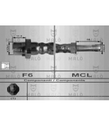 MALO - 8910 - Тормозной шланг