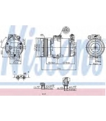 NISSENS - 89333 - компрессор