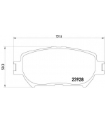 PAGID - T1359 - КОЛОДКИ ТОРМ.ДИСКОВЫЕ CAMRY 01-