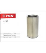 TSN 9187 Фильтр воздушный (основной элемент)