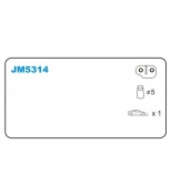 JANMOR - JM5314 - Катушка зажигания
