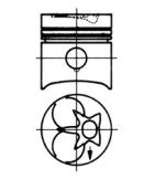 KOLBENSCHMIDT - 93309600 - Поршнекомплект MB OM615 200D d87.0 STD 79- KS Original