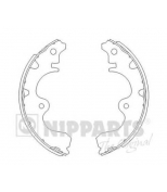 NIPPARTS - J3502047 - Колодки торм.бар.TOYOTA PASEO/STARLET 1.0-1.5 89-99