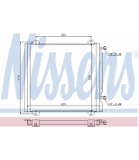 NISSENS - 940026 - Радиатор кондиционера