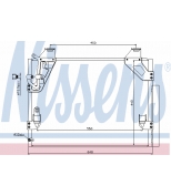 NISSENS - 940082 - Радиатор кондиционера
