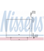 NISSENS - 940107 - Радиатор кондиционера FORD Fiesta VI 1,6D 08->
